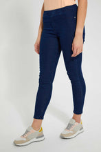 تنزيل الصورة على معرض الصور، Redtag-Navy-Super-Skinny-Fit-Jegging-Jeggings-Women&#39;s-
