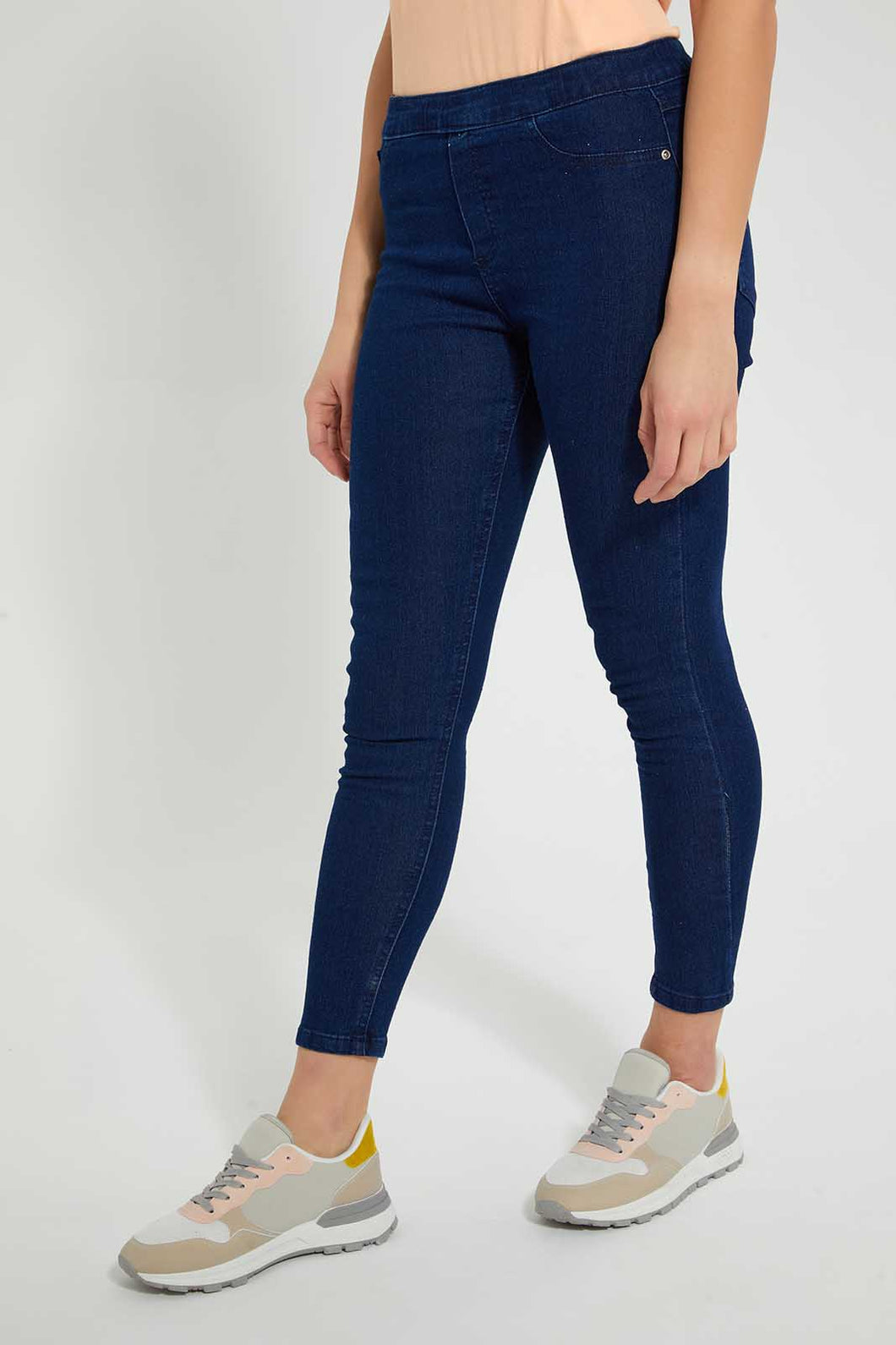 Redtag-Navy-Super-Skinny-Fit-Jegging-Jeggings-Women's-