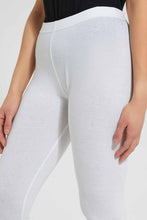 Load image into Gallery viewer, Redtag-White-Full-Length-Leggings-Leggings-Women&#39;s-
