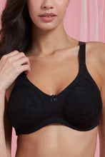 Load image into Gallery viewer, Black/Beige Full Coverage Bra (Pack Of 2) - REDTAG
