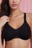 Black/Beige Full Coverage Bra (Pack Of 2) - REDTAG