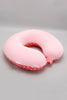 Pink Dotted Print Travel Neck Pillow