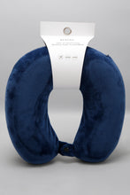 Load image into Gallery viewer, Navy Blue Travel Neck Pillow
