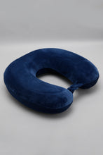 Load image into Gallery viewer, Navy Blue Travel Neck Pillow
