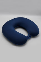 Load image into Gallery viewer, Navy Blue Travel Neck Pillow
