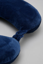 Load image into Gallery viewer, Navy Blue Travel Neck Pillow
