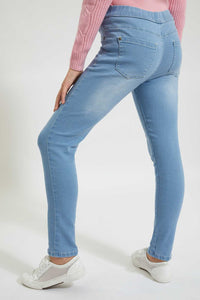 Blue Light Wash Basic Jegging