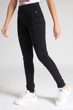 Load image into Gallery viewer, Black Basic Jegging - REDTAG
