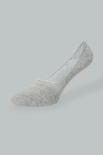 Load image into Gallery viewer, Redtag-Grey-Plain-Invisible-Socks-(3-Pack)-365,-Colour:Grey,-Filter:Men&#39;s-Clothing,-Men-Socks,-Non-Sale-Men&#39;s-
