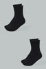 Redtag-Black-Sports-Socks-(Pack-of-2)-365,-Colour:Black,-Filter:Men's-Clothing,-Men-Socks,-Non-Sale-Men's-