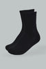 Redtag-Black-Sports-Socks-(Pack-of-2)-365,-Colour:Black,-Filter:Men's-Clothing,-Men-Socks,-Non-Sale-Men's-