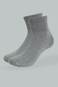 Redtag-Grey-Sports-Socks-(Pack-of-2)-365,-Colour:Grey,-Filter:Men's-Clothing,-Men-Socks,-Non-Sale-Men's-