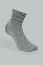 Load image into Gallery viewer, Redtag-Grey-Sports-Socks-(Pack-of-2)-365,-Colour:Grey,-Filter:Men&#39;s-Clothing,-Men-Socks,-Non-Sale-Men&#39;s-
