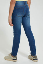 تنزيل الصورة على معرض الصور، Redtag-Bsr-365-5Pkt-Stretch-Slim-Fit-Jeans-Senior-Boys-9 to 14 Years
