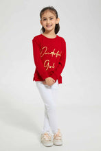 تنزيل الصورة على معرض الصور، Redtag-White-Star-Embellished-Legging-Leggings-Girls-2 to 8 Years
