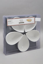 Load image into Gallery viewer, White Porcelain Bowl (5 Piece Set)
