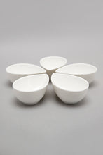 Load image into Gallery viewer, White Porcelain Bowl (5 Piece Set)
