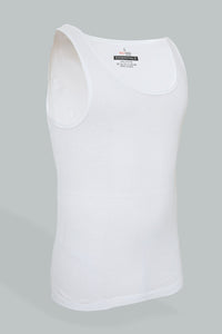 White Sleeveless Vest