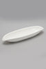 White Porcelain Oval Plate (3 Piece Set)