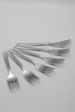 Load image into Gallery viewer, Silver Embossed Cake Fork ( 6 Piece)
