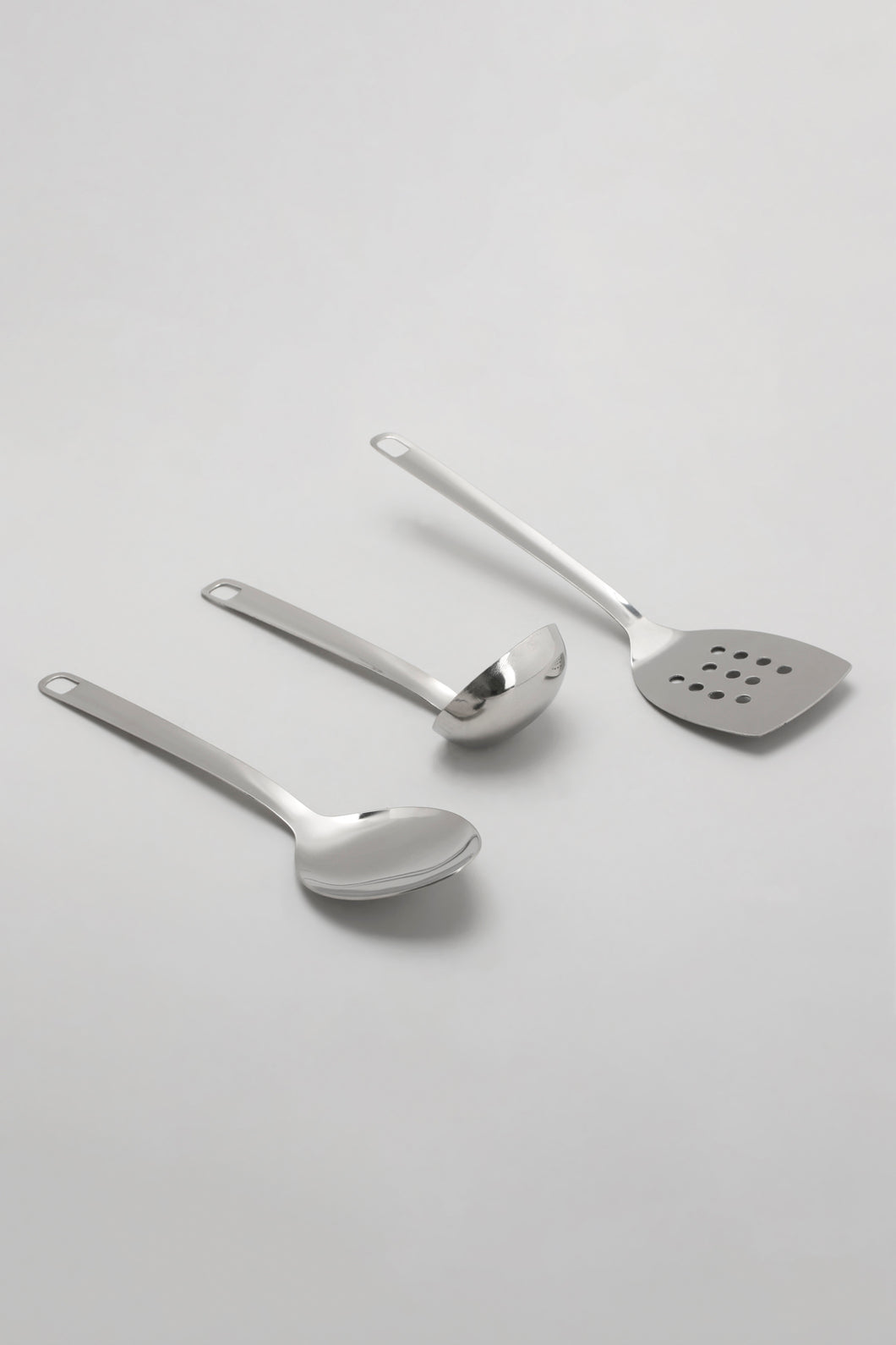 Silver Stainless Serving Utensil Set (3 Piece)