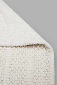 Beige Popcorn Bathmat