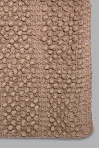 Taupe Popcorn Bathmat