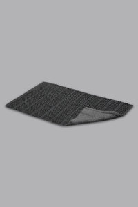 Dark Grey Popcorn Bathmat