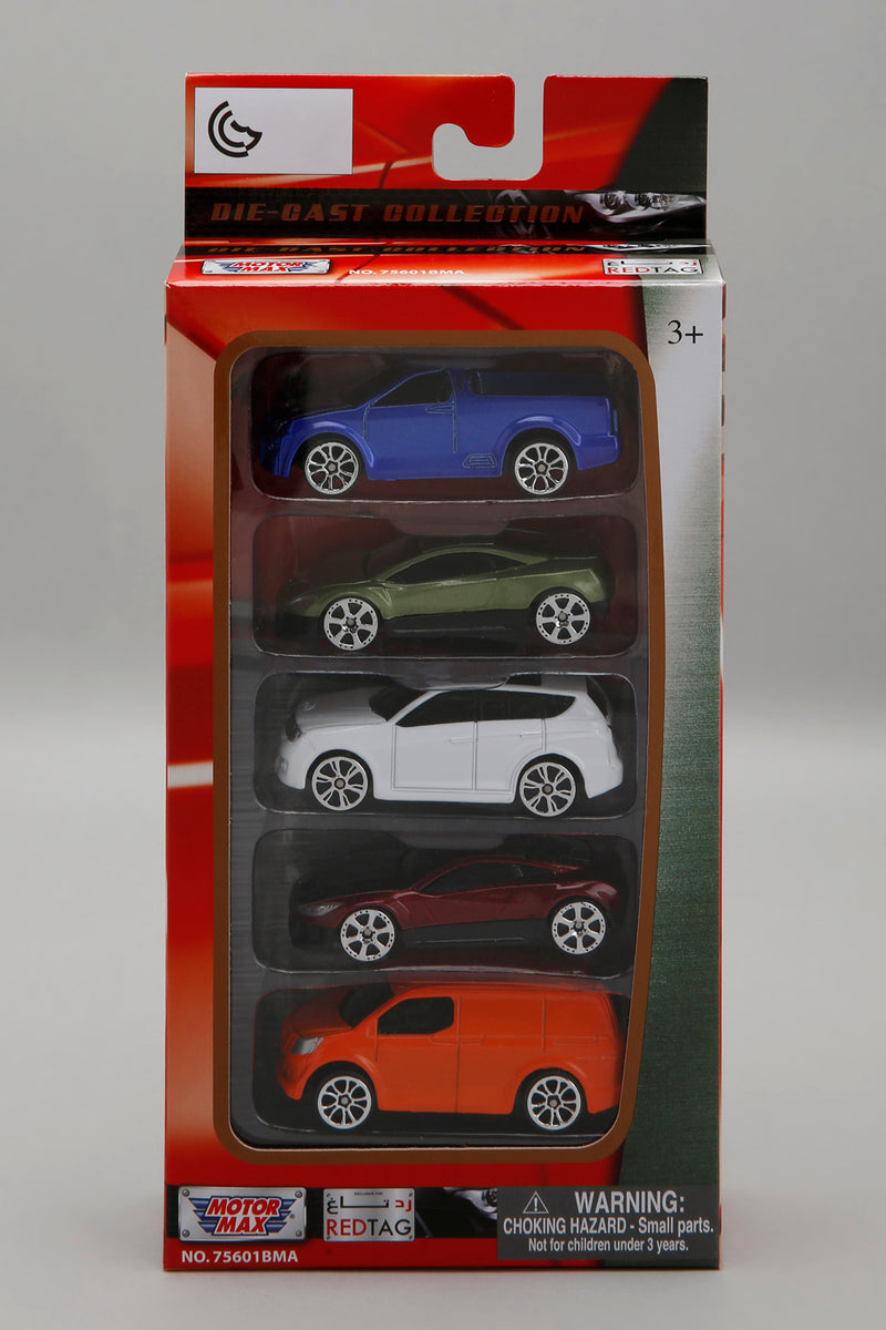 Assorted 3" Die Cast Vehicle Set (Pack of 5)