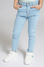 Load image into Gallery viewer, Blue 5 Pockets Jeans - REDTAG
