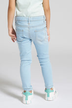 Load image into Gallery viewer, Blue 5 Pockets Jeans - REDTAG
