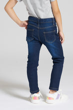 Load image into Gallery viewer, Navy 5 Pockets Jeans - REDTAG
