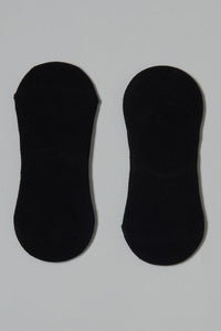 Black Invisible Socks (2-Pack) - REDTAG