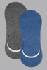 Assorted Plain Invisible Socks (2-Pack) - REDTAG