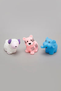 Assorted Animal Vinyl Bath Toys (Pack of 7)