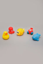 Load image into Gallery viewer, Assorted Animal Vinyl Bath Toys (Pack of 5)
