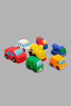 Load image into Gallery viewer, Assorted Cars Vinyl Bath Toys (Pack of 7)
