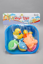 Load image into Gallery viewer, Assorted Sea Ocean Vinyl Bath Toys (Pack of 7)
