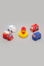 Load image into Gallery viewer, Assorted Cars and Animals Vinyl Bath Toys (Pack of 6)
