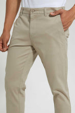 Load image into Gallery viewer, Redtag-Beige-Regular-Fit-Trouser-Chinos-Men&#39;s-
