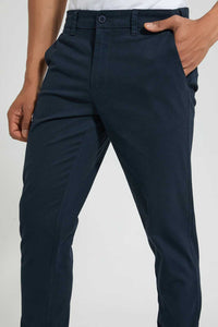 Redtag-Navy-Slim-Fit-Stretch-Chino-Chinos-Men's-