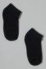 Black Plain Ankle Socks (2-Pack) - REDTAG