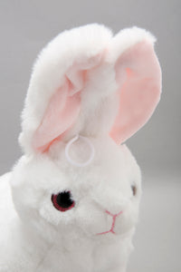 White/Pink Rabbit Toy