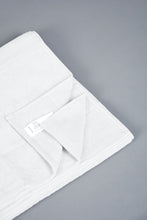 Load image into Gallery viewer, White Textured Cotton Hand Towel
