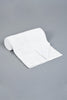 White Textured Cotton Hand Towel