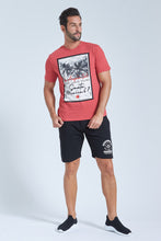 تنزيل الصورة على معرض الصور، Black Elastic Waist Short - REDTAG
