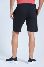 تنزيل الصورة على معرض الصور، Black Elastic Waist Short - REDTAG
