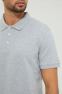 Grey Polo Shirt - REDTAG