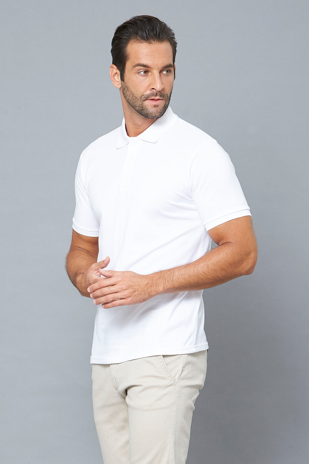 White Polo Shirt - REDTAG