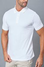 Load image into Gallery viewer, White Polo Shirt - REDTAG
